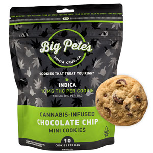 Big Petes Indica chocolate chip cookie