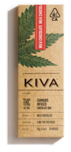 Kiva Milk Chocolate Bar ~ 100mg-image