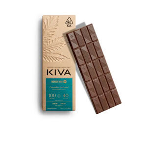 Kiva Midnight Chocolate THC/CBD Bar-image