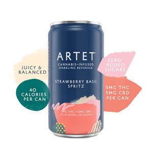 Artet ~ Strawberry Basil Spritz-image