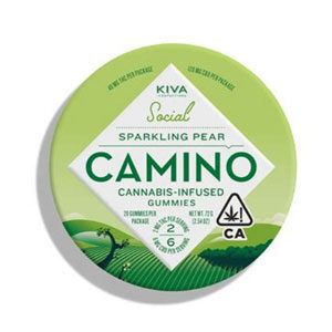 Kiva ~ Camino Sparkling Pear (THC/CBD)-image