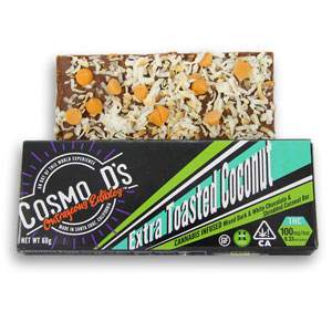 Cosmo D’s Extra Toasted Coconut Chocolate Bar-image