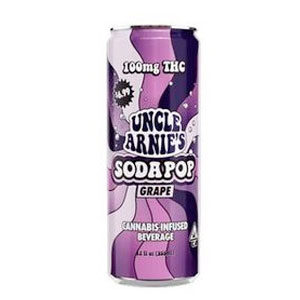 Uncle Arnie's Grape Soda 12oz Can-image